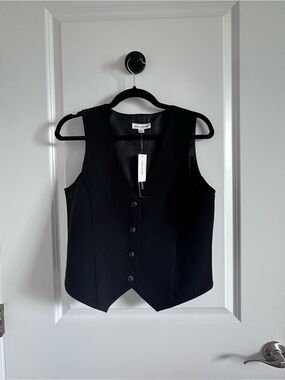 Soho Black Tailored Vest